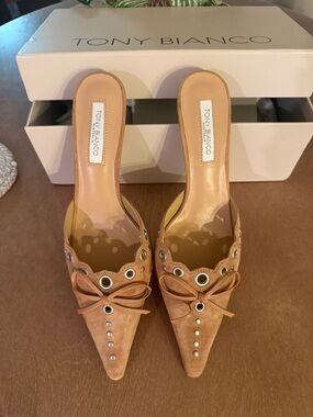 Tony Bianco SHAE BUTTERSCOTCH SUEDE